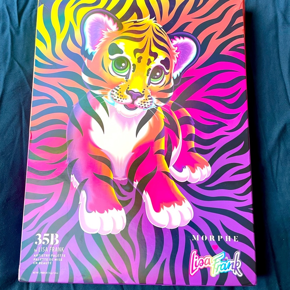 Morphe X Lisa Frank 35B Artistry Eyeshadow Palette - Forrest